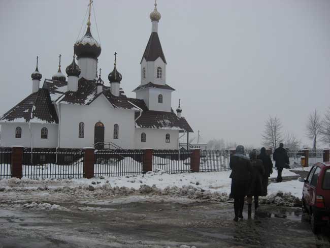 Храм в честь иконы Божией Матери «Белыничская» в пос. Белыничи Храм в честь иконы Божией Матери «Белыничская» в пос. Белыничи