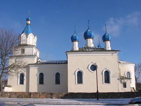Храм Святой Живоначальной Троицы в пос. Мир Храм Святой Живоначальной Троицы в пос. Мир