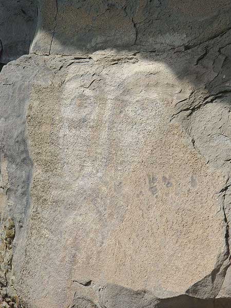 Наскальный образ Христа Спасителя