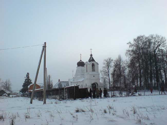 Храм Спаса Нерукотворного в с. Деулино