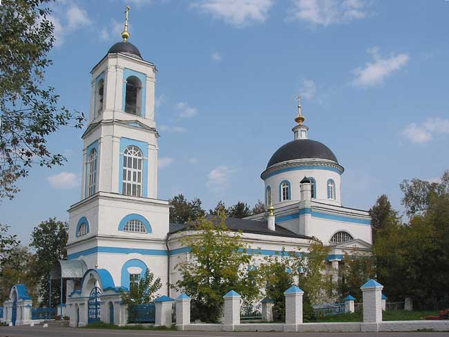 Храм Тихвинской иконы Богородицы в с. Душоново