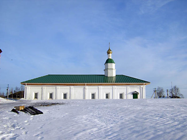 Храм Двенадцати Апостолов в с. Холмогоры