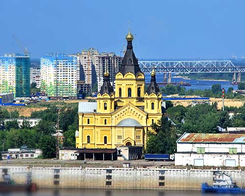 Собор Александра Невского на Стрелке в г. Нижний Новгород