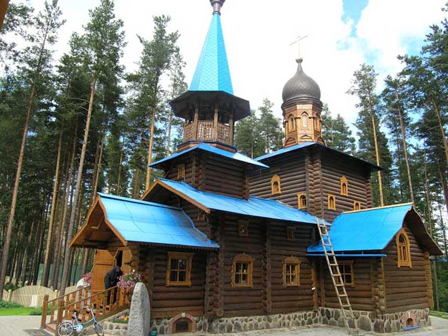 Храм Коневской иконы Божией Матери в пос. Саперное