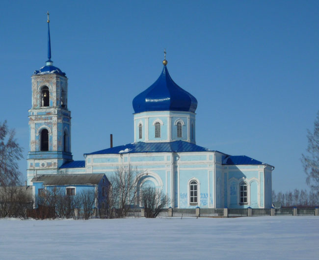 Храм Рождества Христова в с. Старокленское
