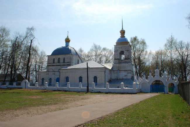 Храм Воскресения Словущего в с. Сушки