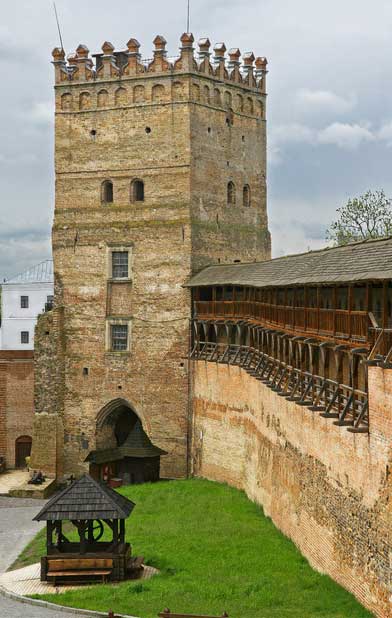 Часть Старого Города и Замка Любарта Часть Старого Города и Замка Любарта