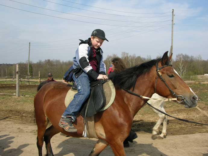 Катание на лошадях Катание на лошадях