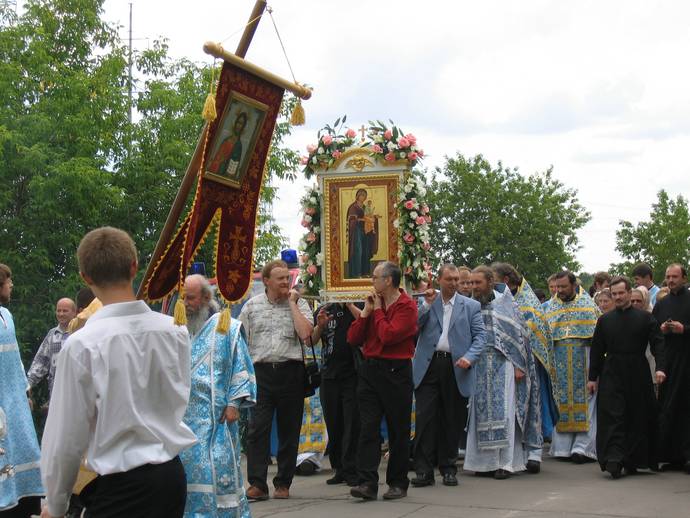 Путь обратно в Храм. Икона Божией Матери Косинская (Моденская).
