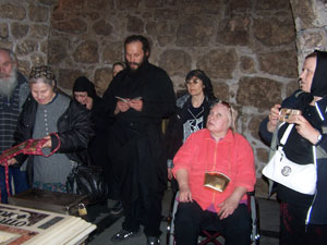 В монастыре