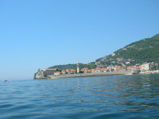 г. Будва. Вид с моря