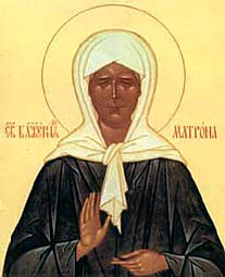 Святая блаженная Матрона Святая блаженная Матрона