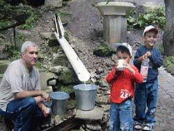 на святом источнике в Жигулях на святом источнике в Жигулях