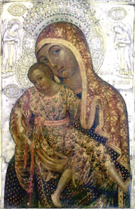 копия чудотворной Киккской иконы Божией Матери - великой святыни Кипрской Православной Церкви копия чудотворной Киккской иконы Божией Матери - великой святыни Кипрской Православной Церкви