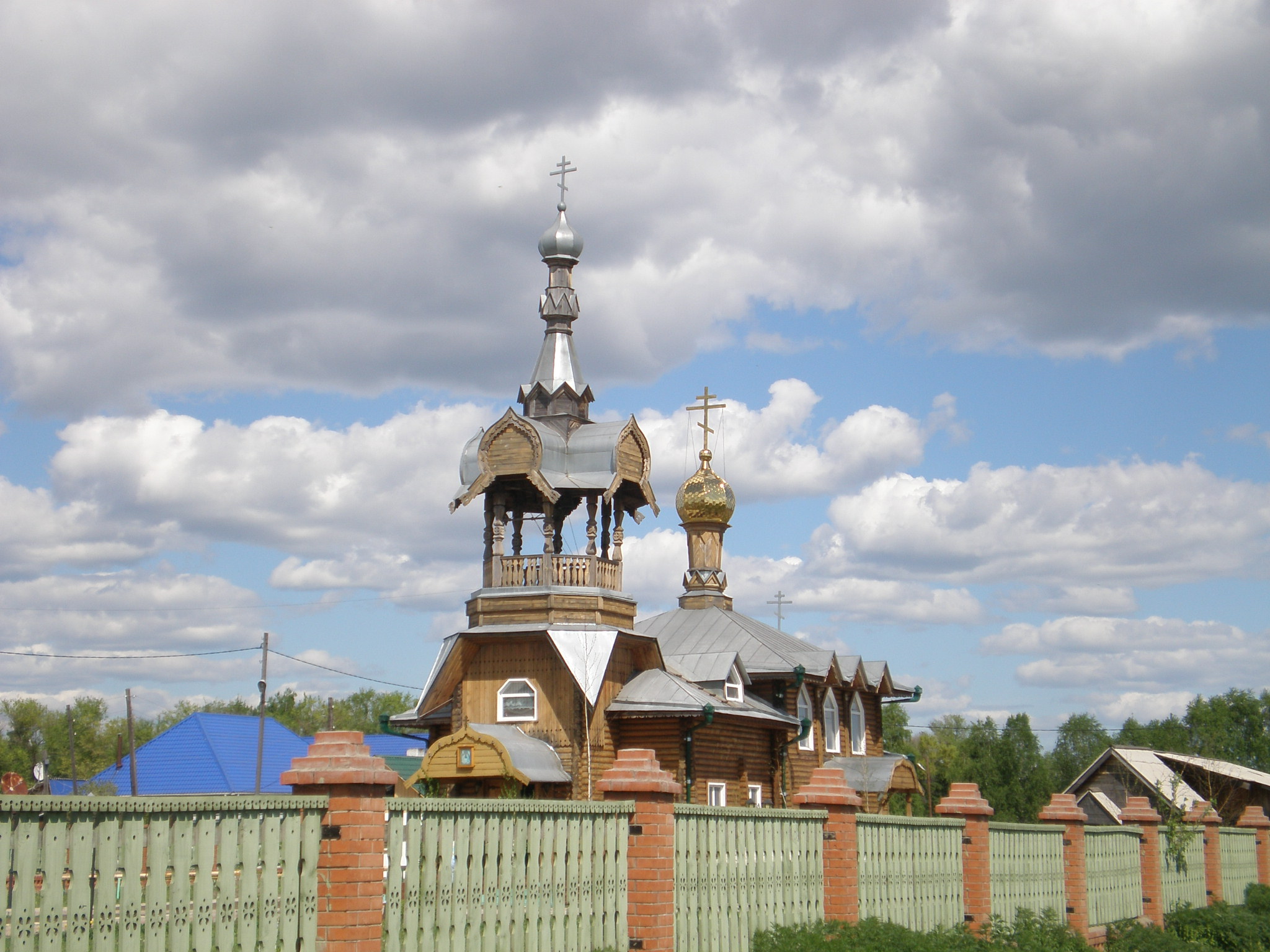 Храм в Курагино Красноярского края